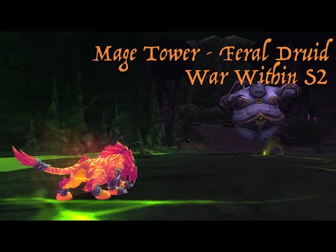 Mage Tower - War Within S2 - Feral Druid
