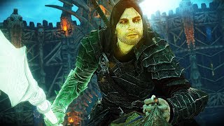 Fortress Defense in Seregost! The Wraith King (Shadow of War Gameplay)