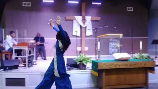 This is a move by Tasha Cobbs, Danced by Charlene Rush