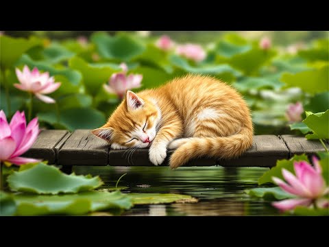 Música Altamente curativa para SANAR Gatos ENFERMOS 🐱 MÚSICA RELAJANTE ☆ MÚSICA PARA TU GATO