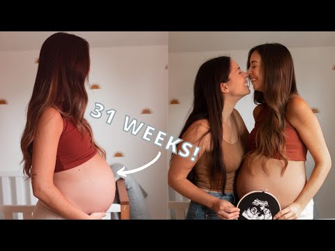 31 weeks pregnant with twins! (where have we been, ultrasounds, & finished guest room!)
