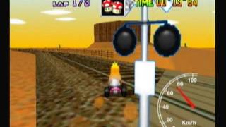 Mario Kart 64 - Kalimari Desert 1lap 39"60