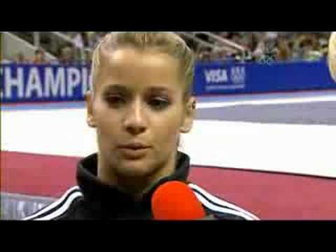Alicia Sacramone 2007 Nationals Interview