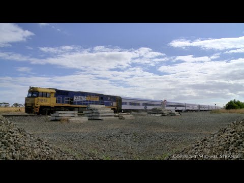 5AM8 "The Overland" Journey Beyond Rail Expeditions Passenger Train (10/2/2022) - PoathTV Railways