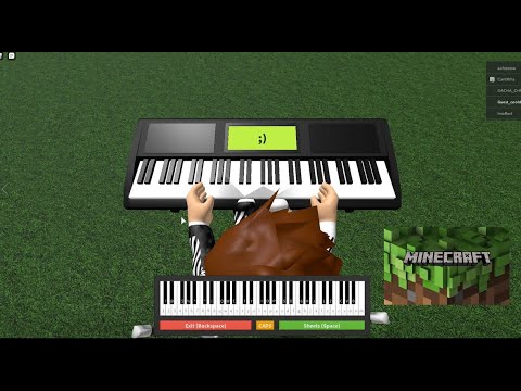C418 - Minecraft Theme [Roblox Easy Piano Sheets]