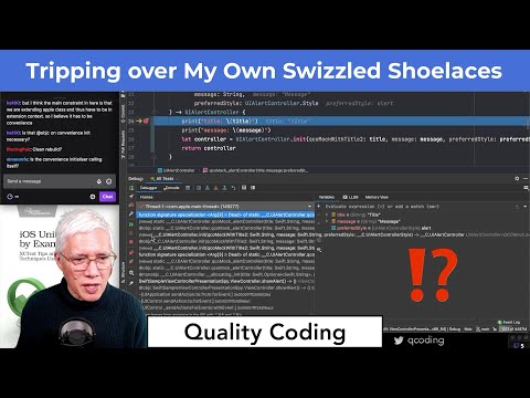 Tripping over My Own Swizzled Shoelaces (Live Coding) thumbnail