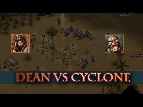 Cyclone(Kronos) vs Dean(Isis) - Age of Mythology Expert match