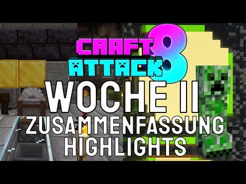 Craft Attack 8 KOMPLETTE WOCHE 11 ZUSAMMENFASSUNG - Jeder Teilnehmer| Von Fan für Fans | Urutox