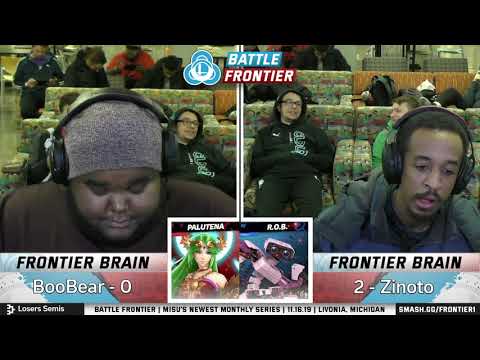 Battle Frontier sLF: Zinoto (Palutena) vs BooBear (ROB/PKMN Trainer)