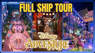 Inside Disney's BIGGEST cruise ship! | Disney Adventure Tour 