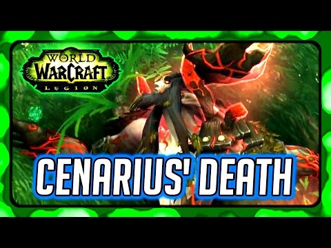 WOW Legion 🌟 Cenarius' Death Scene + Malfurion's Darth Vader Impression