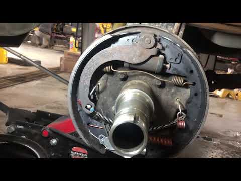 HOW TO: Get brake drum on new brake shoes / 3 tricks EASY WAY
