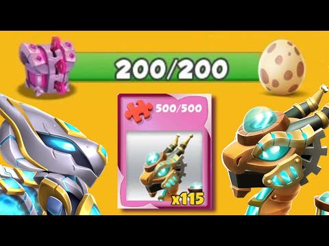 200 ANCIENT CHESTS OPENED! Unlocking the Ancient O'WON DRAGON + Hatching White whale! - DML #1710