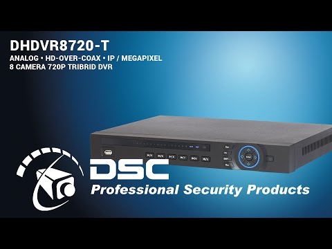 8 Camera 720P Tribrid DVR - DHDVR8720-T