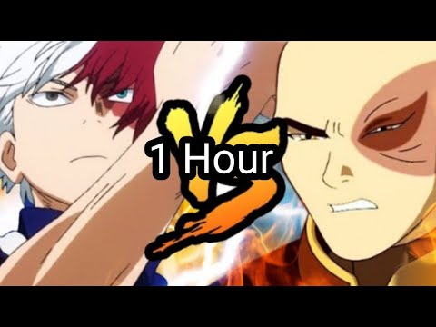 TODOROKI VS ZUKO RAP BATTLE | RUSTAGE ft. Zach Boucher (1 Hour)