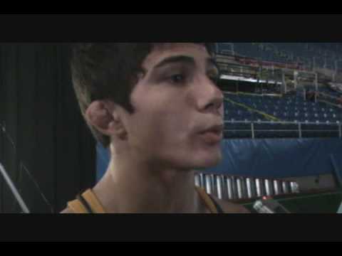 Junior 112 Greco-Roman champion Ryak Finch (AZ)