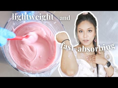 Homemade summer lotion  - cooling and BARBIE-INSPIRED!