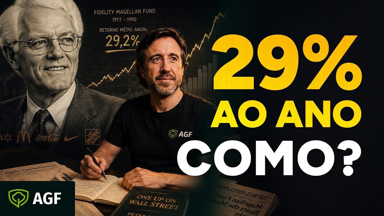 PETER LYNCH FEZ 29% AO ANO. 5 LIÇÕES QUE VOCÊ PODE USAR