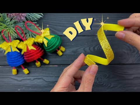 Christmas Bells Tutorial Christmas Decorations DIY