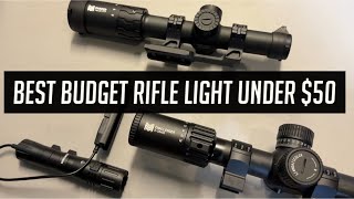 Best Budget Rifle Light Under $50 & More ! 