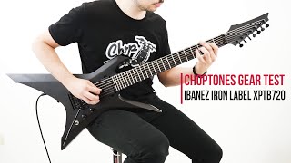 Video thumbnail for Ibanez Iron Label Xiphos XPTB720-BKF | Demo & Playthrough by ChoptonesOfficial