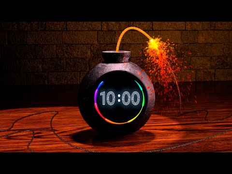 10 Minute Timer Bomb 3d Timer