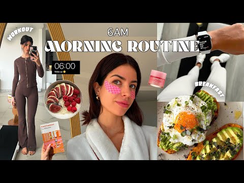MA ROUTINE MATINALE POUR ME SENTIR BIEN : Sport, sommeil, skincare, petit dejeuner ..