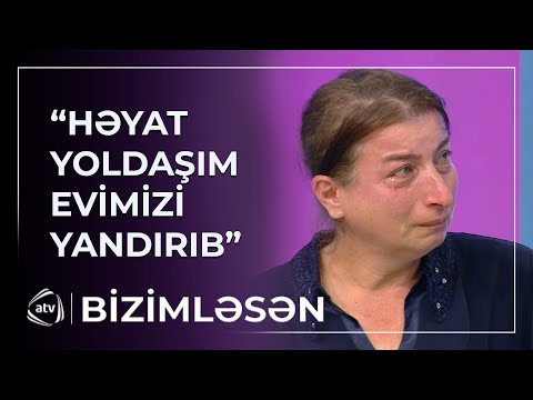 "Onu qınaya bilmərəm" - Əri tərəfindən evi yandırılan Vüsalədən ŞOK SÖZLƏR