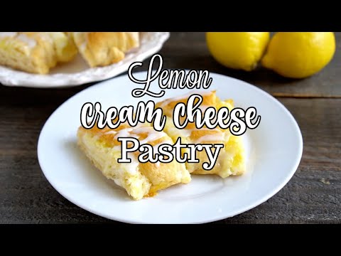 Lemon Cream Cheese Pastry