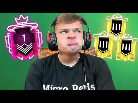 #1 Champion vs 3 Golds in Rainbow Six Siege
