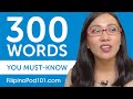 300 Words Every Filipino Beginner Must Know