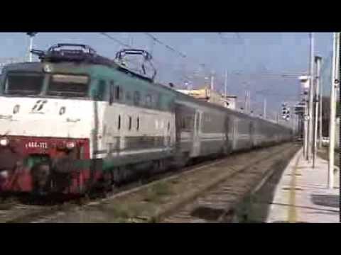 ICN 785 MILANO-SIRACUSA IN ARRIVO A VILLA S.GIOVANNI