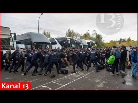 Putin carries out a secret mobilization that is larger than in 2022; this leads to unrests