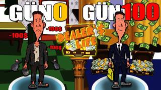 100 Gün Boyunca AL-SAT Yapıp Zengin Oldum! | Dealer’s Life