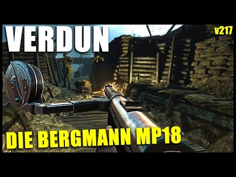 DIE BERGMANN MP18 ► Verdun | Gameplay Deutsch [v217]