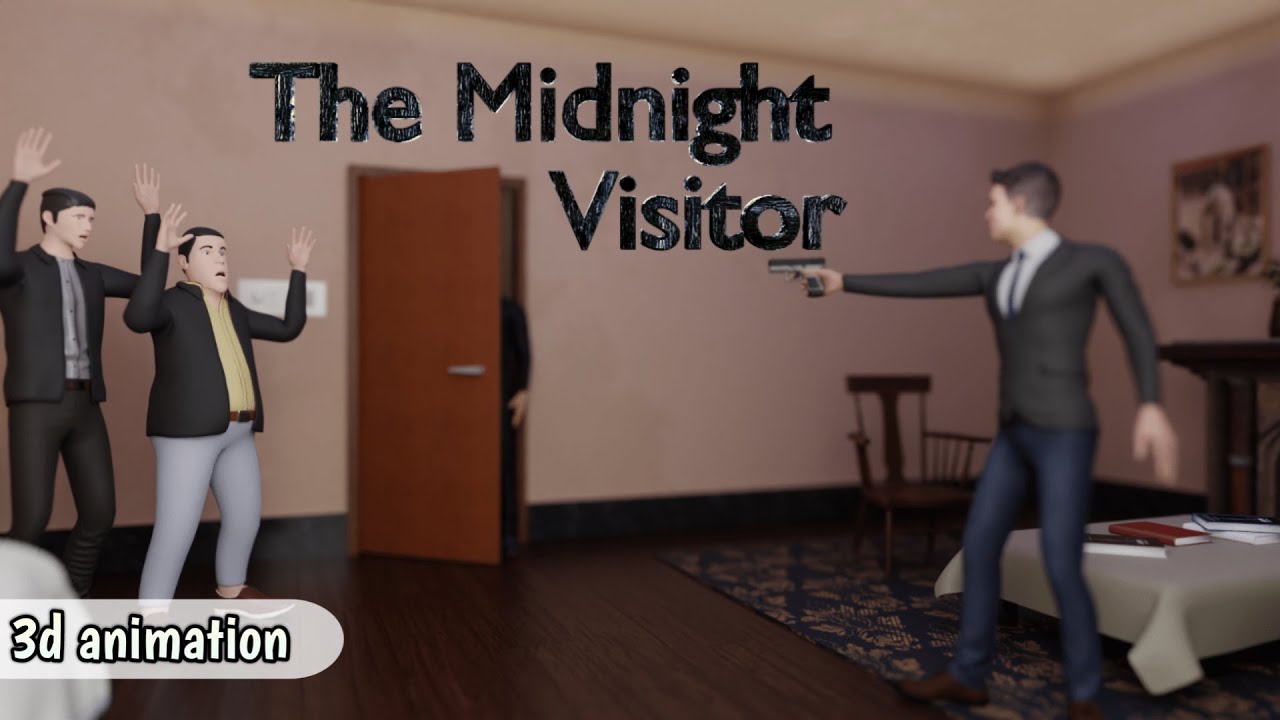 The midnight visitor class 10 | Full explanation chapter 3 | ( 3d animation hindi kahani ) 2025 /