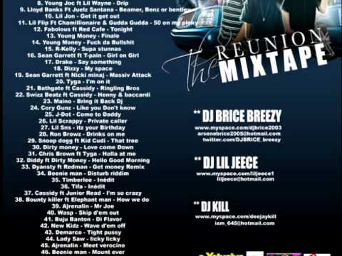The Reunion Mixtape ( partie Ragga - Dancehall ) by Dj Lil Jeece, Dj Kill , Dj Brice