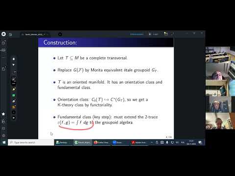 THE TRANSVERSE ORIENTATION CLASS OF CERTAIN SINGULAR FOLIATIONS