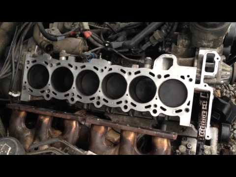 How to clean BMW Block and cylinder head or any gasket surface on any car !!!