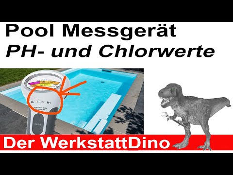 Pool Messgerät | PH- und Chlor Werte