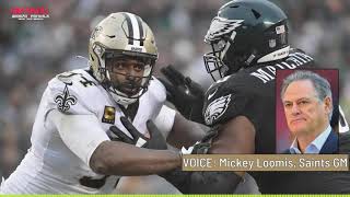 Saints GM Mickey Loomis talks Cam Jordan COVID situation, Deonte Harris suspension, more