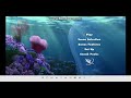 Finding Nemo DVD MENU 2013