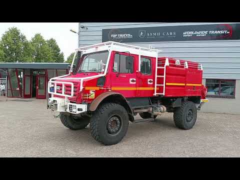 Mercedes-Benz Unimog U 5000 video miniatura
