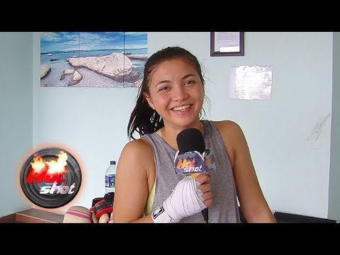 Angela Gilsha Latihan Kickboxing untuk Turunkan Berat Badan - Hot Shot 24 Juni 2018