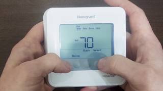 How to Program a Honeywell T4 Thermostat