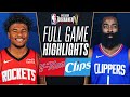 ROCKETS at CLIPPERS | NBA IN-SEASON TOURNAMENT ? | FULL GAME HIGHLIGHTS | November 17, 2023