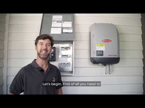 How to restart your Fronius Inverter | Infinite Energy | Support