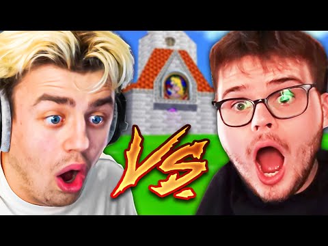 Er hat mich zu einem Mario64 Race herausgefordert!