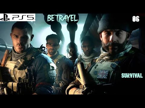 CALL OF DUTY MODERN WARFARE 2 PS5 Walkthrough Gameplay Part 6 -  | GOT BETRAYED BY OWN TEAM |