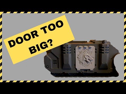 Door too big? - Forgeworld Rhino Doors Update